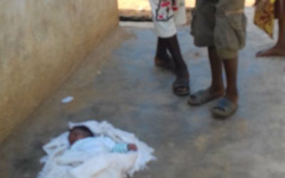 Bébé abandonné